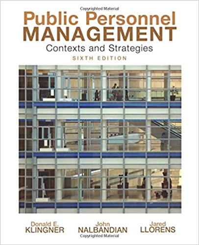 Public Personnel Management (6th Edition) - Original PDF